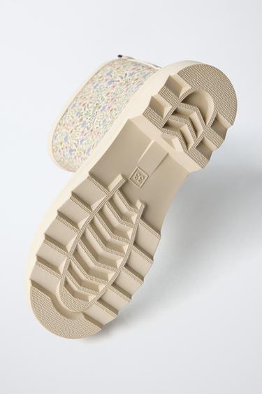 FLORAL WELLIES - White by Zara - Image 6