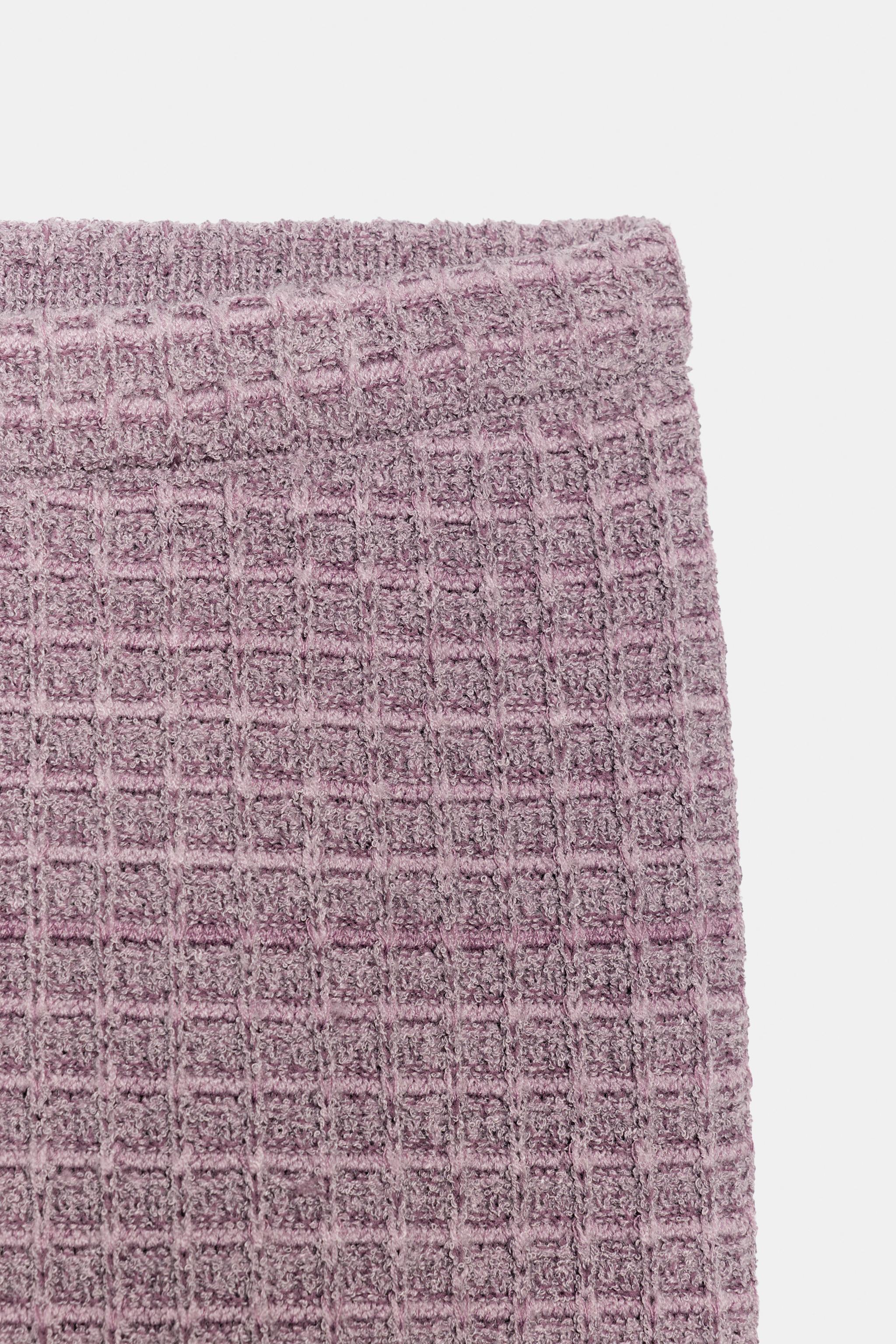 TEXTURED STRETCH PANTS