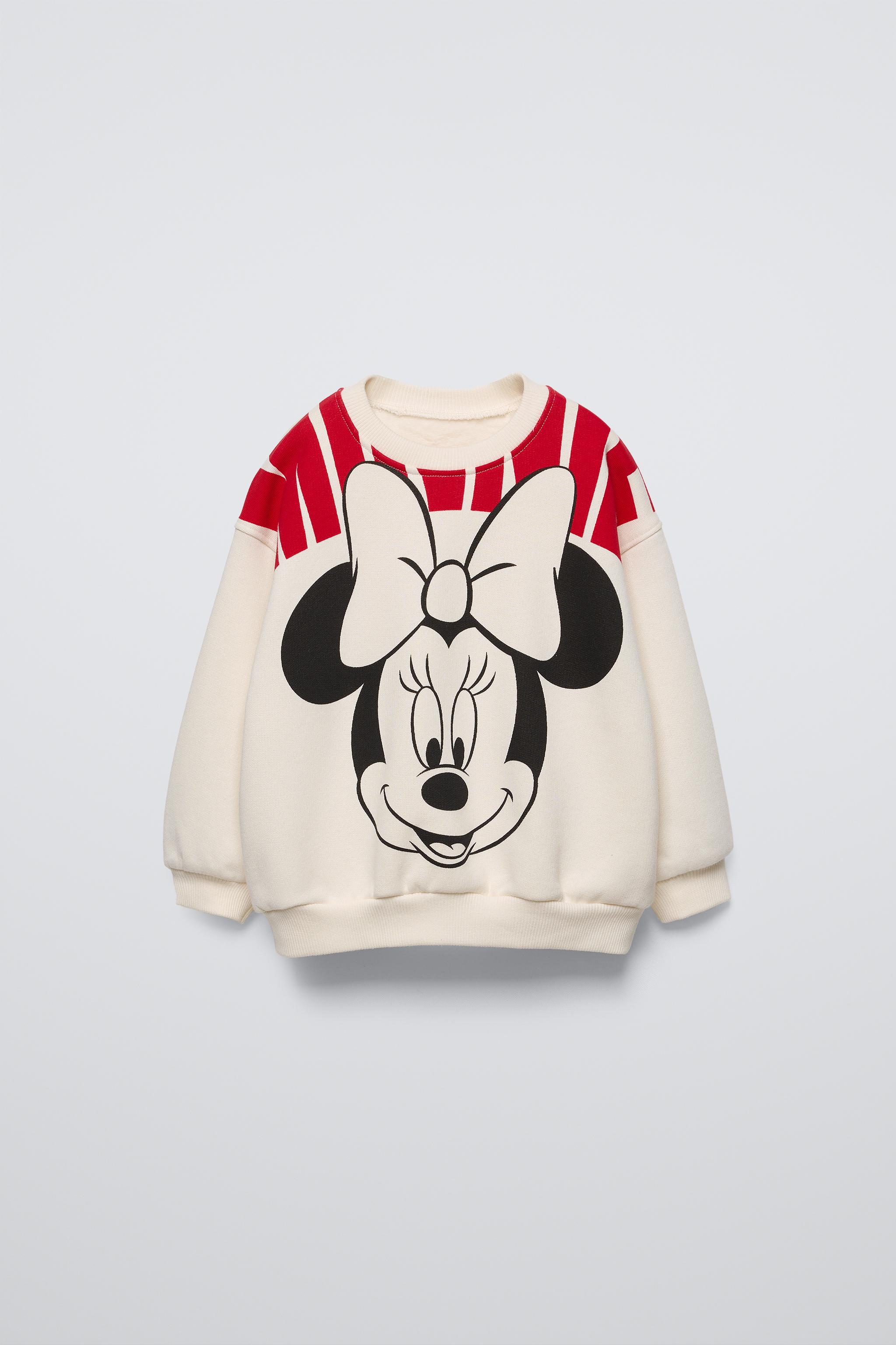 MINNIE MOUSE DISNEY SWEATSHIRT Ecru ZARA United Kingdom