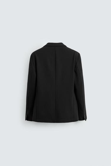 BLAZER SLIM FIT CONFORT - Noir de Zara - Image 8