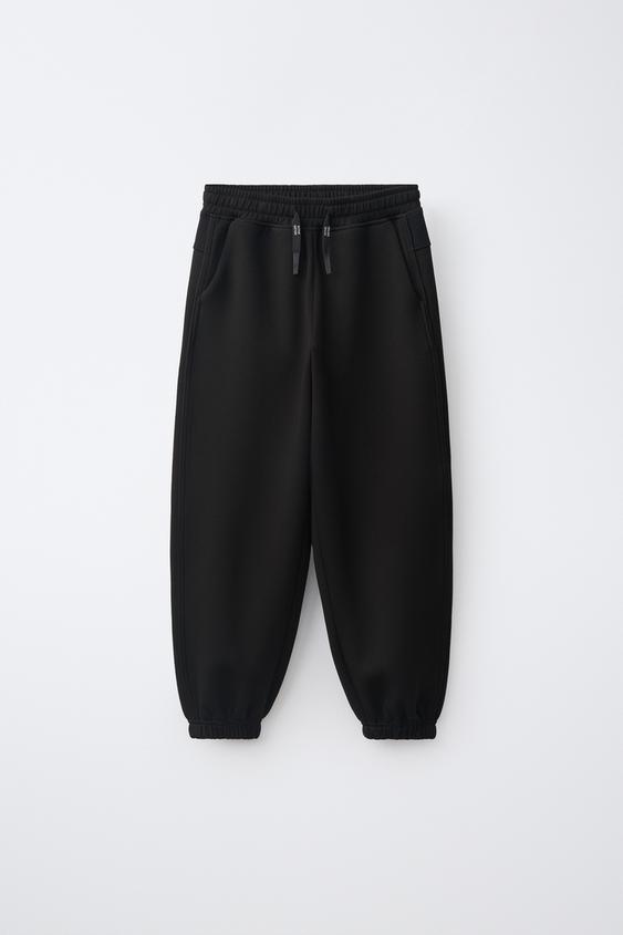 SPORTY JOGGING TROUSERS - Black by Zara - Image 0