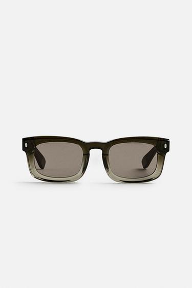 SQUARE SUNGLASSES - Green by Zara
