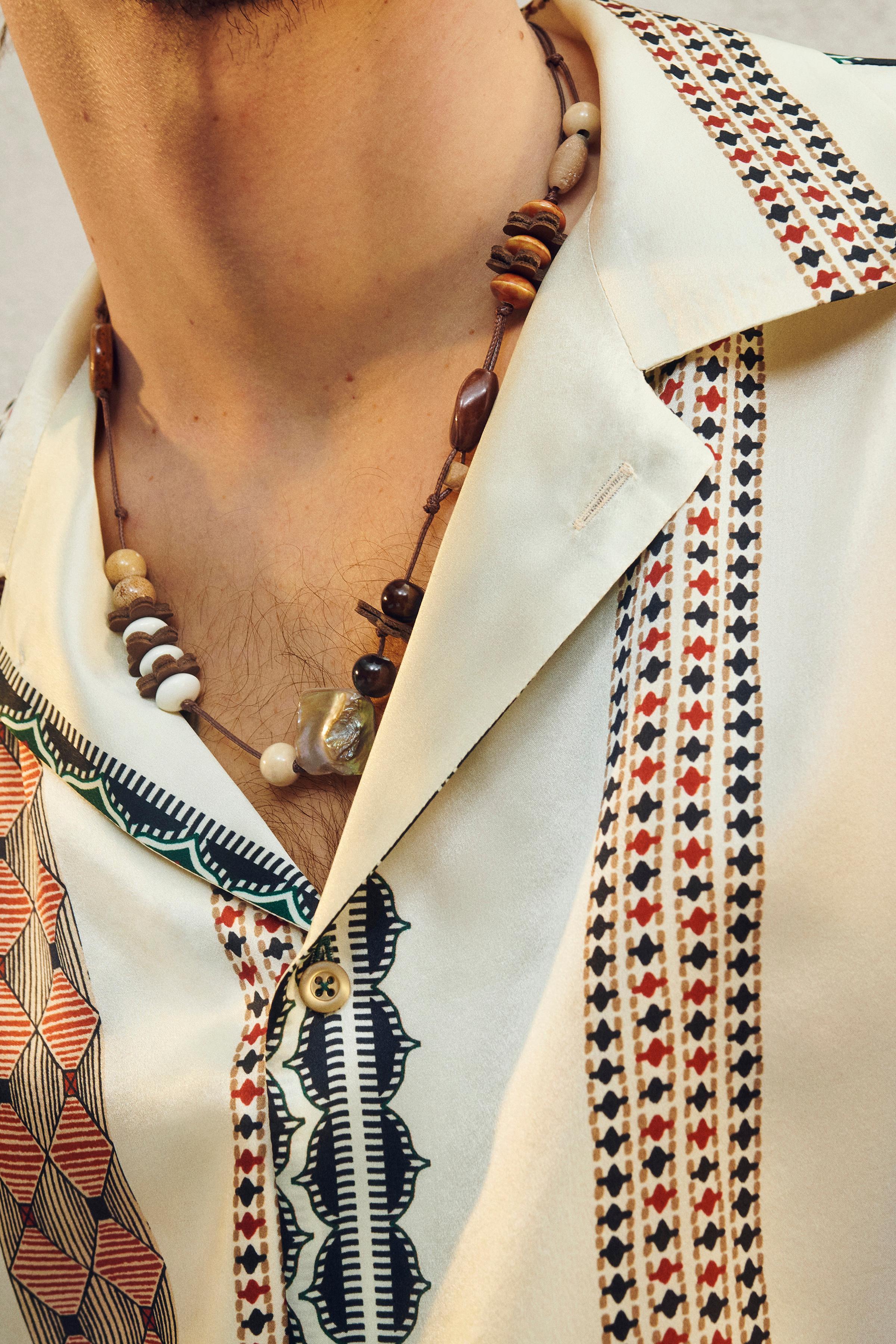 LIMITED EDITION SATIN SILK SHIRT - Printed | ZARA United States