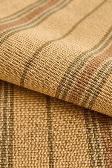 STRIPED PLACEMAT (PACK OF 2) - Ochre by Zara - Image 3