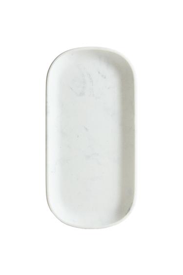 BANDEJA BAÑO EFECTO MÁRMOL - Gris de Zara