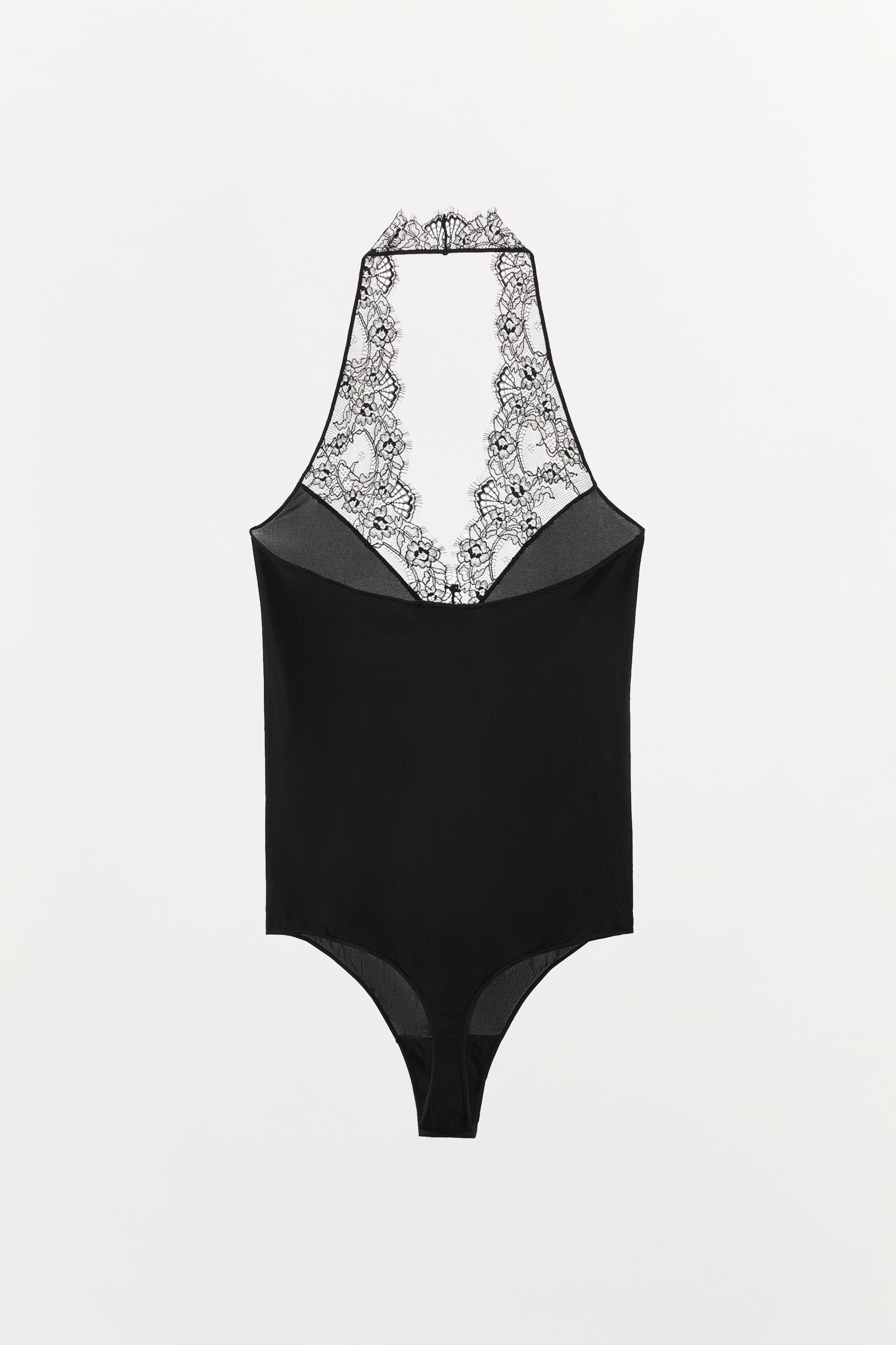 BODY HALTER DENTELLE