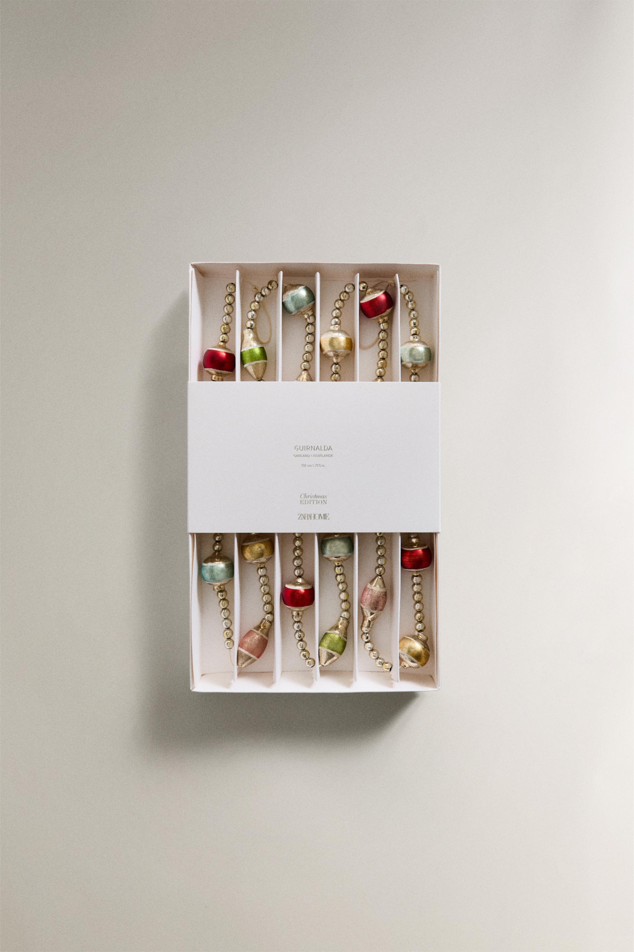 RETRO CHRISTMAS BALL GARLAND