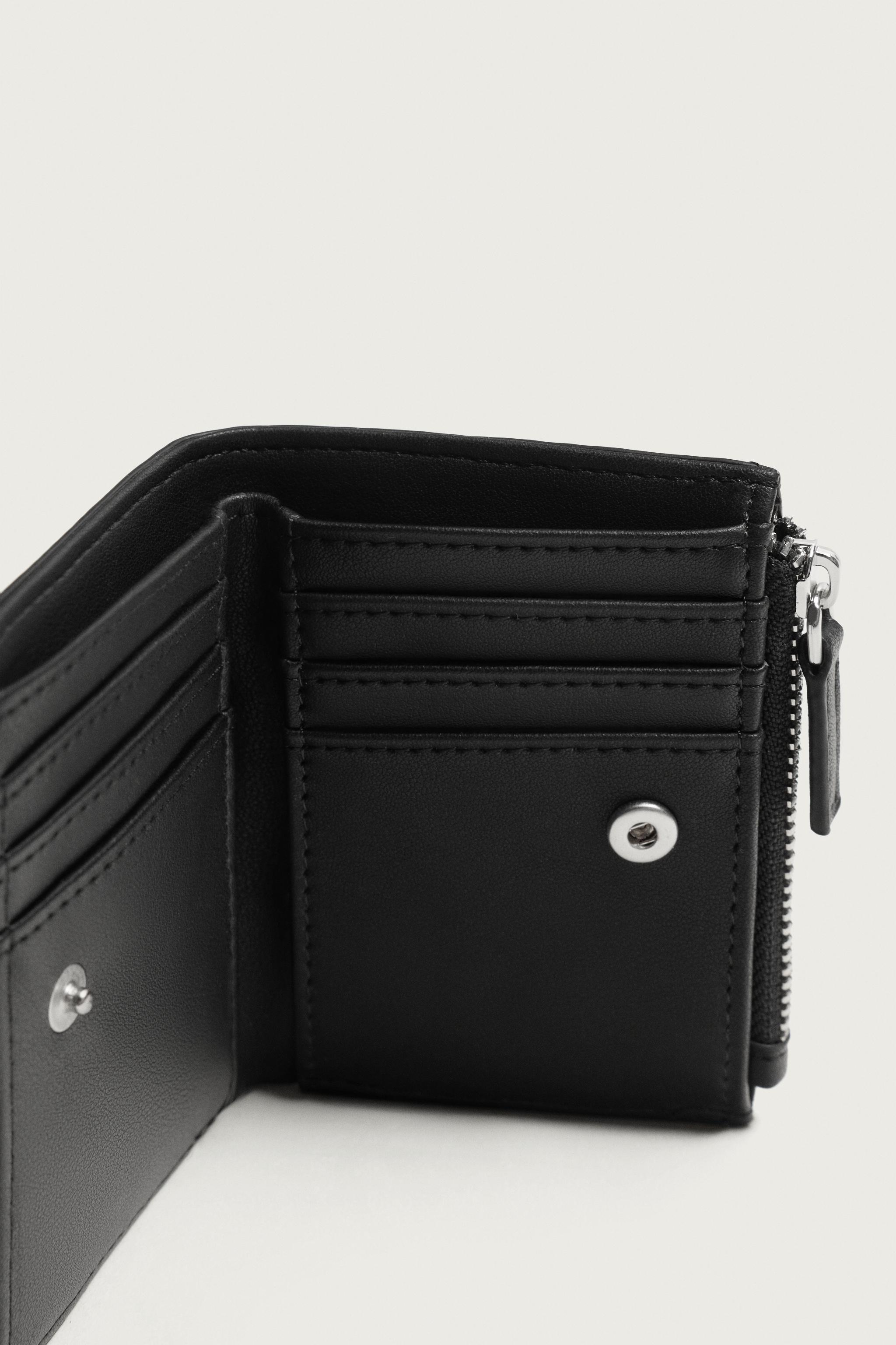 Braided coin purse wallet