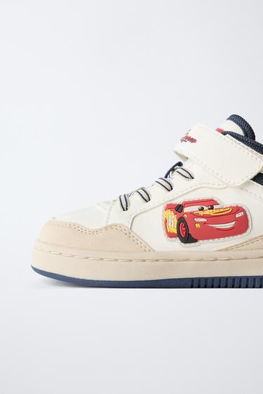 CARS LIGHTNING MCQUEEN © DISNEY HIGH-TOP SNEAKERS - White by Zara - Image 3