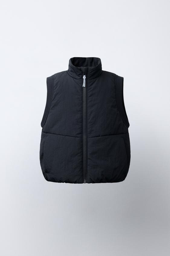 CHALECO ACOLCHADO - Marino de Zara - Imagen 0