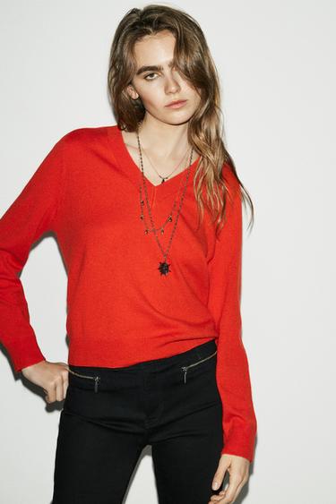 PACK 3 COLLARES  CRISTAL ESTRELLAS - Dorado de Zara