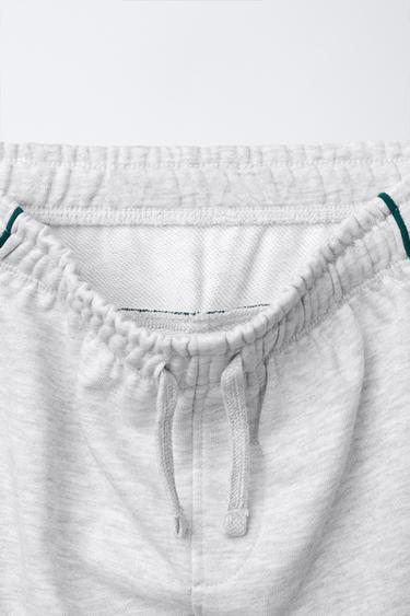 PLUSH JOGGING TROUSERS - Grey marl by Zara - Image 3