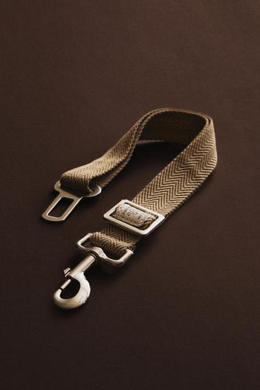 PET CAR SAFETY BELT - Khaki by Zara