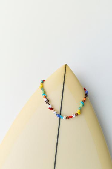PUKAS SURF BEAD NECKLACE - Multicoloured by Zara