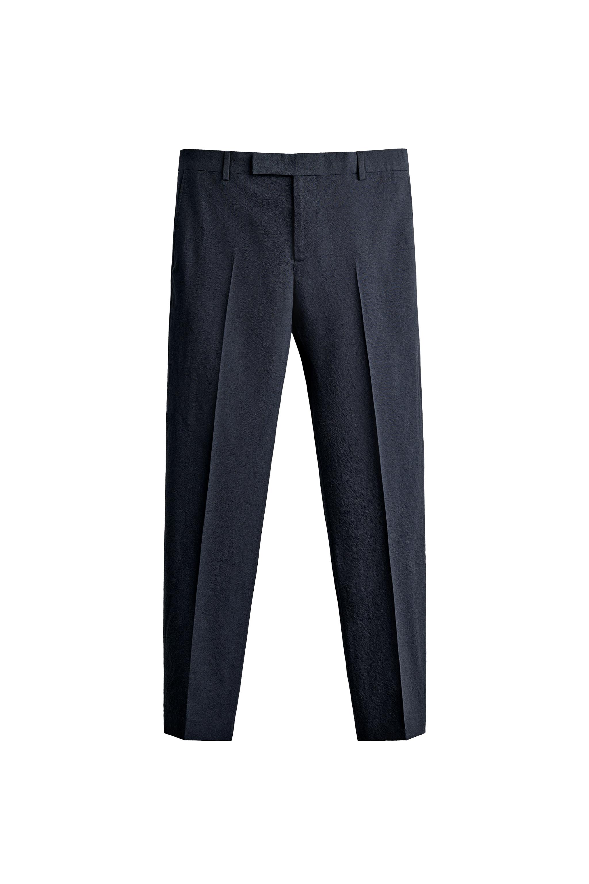 AARON LEVINE X ZARA 100% WOOL SUIT TROUSERS