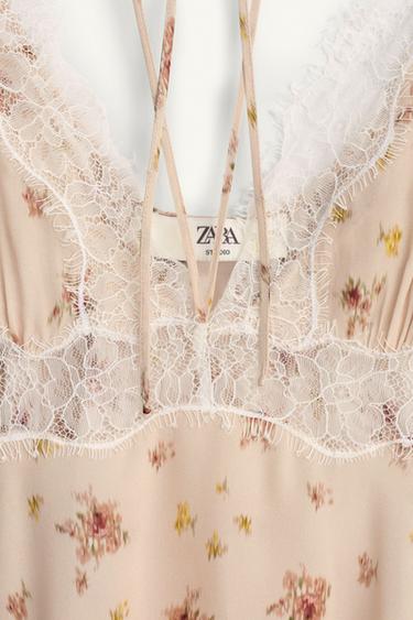 LIMITED EDITION PRINTED LACE TOP - Printed by Zara - Image 8