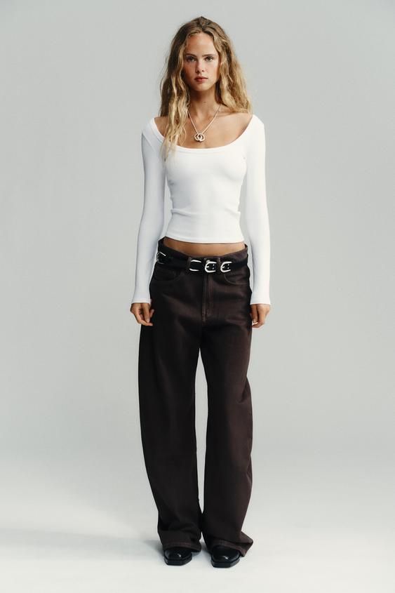 CAMISETA RIB MANGA LARGA