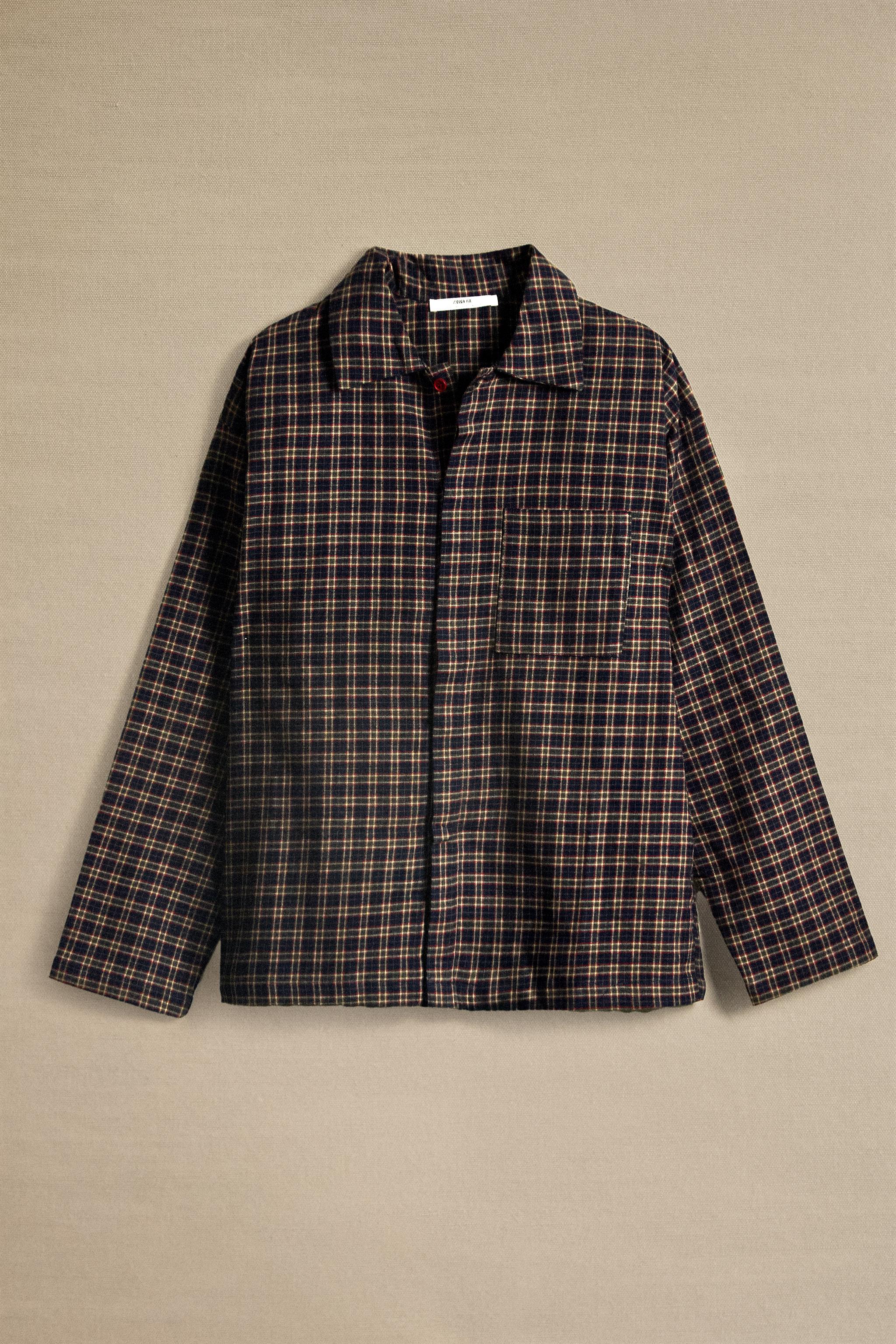 CHECK FLANNEL CHRISTMAS PAJAMA SET (SET OF 2)