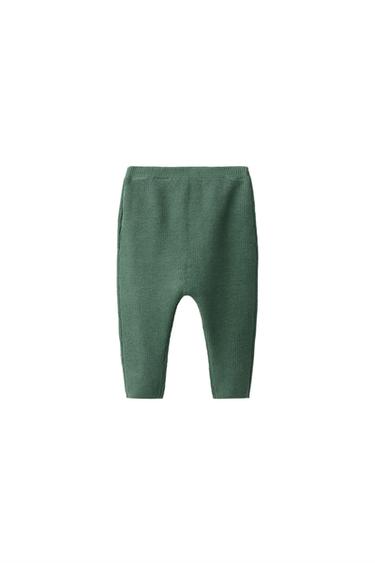 PEARL KNIT JOGGERS — Green 2