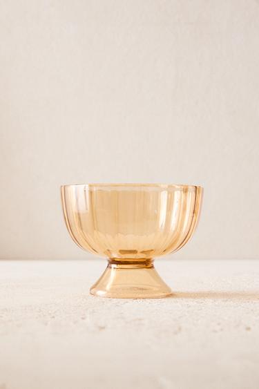 COLOURED ACRYLIC ICE CREAM CUP - Caramel by Zara