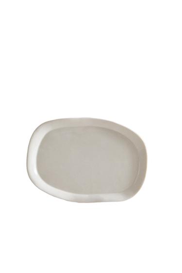 TEXTURED BATHROOM TRAY - White by Zara