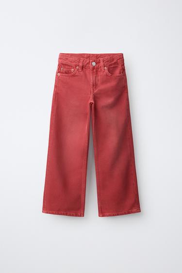 JEAN LARGE - Rouge de Zara