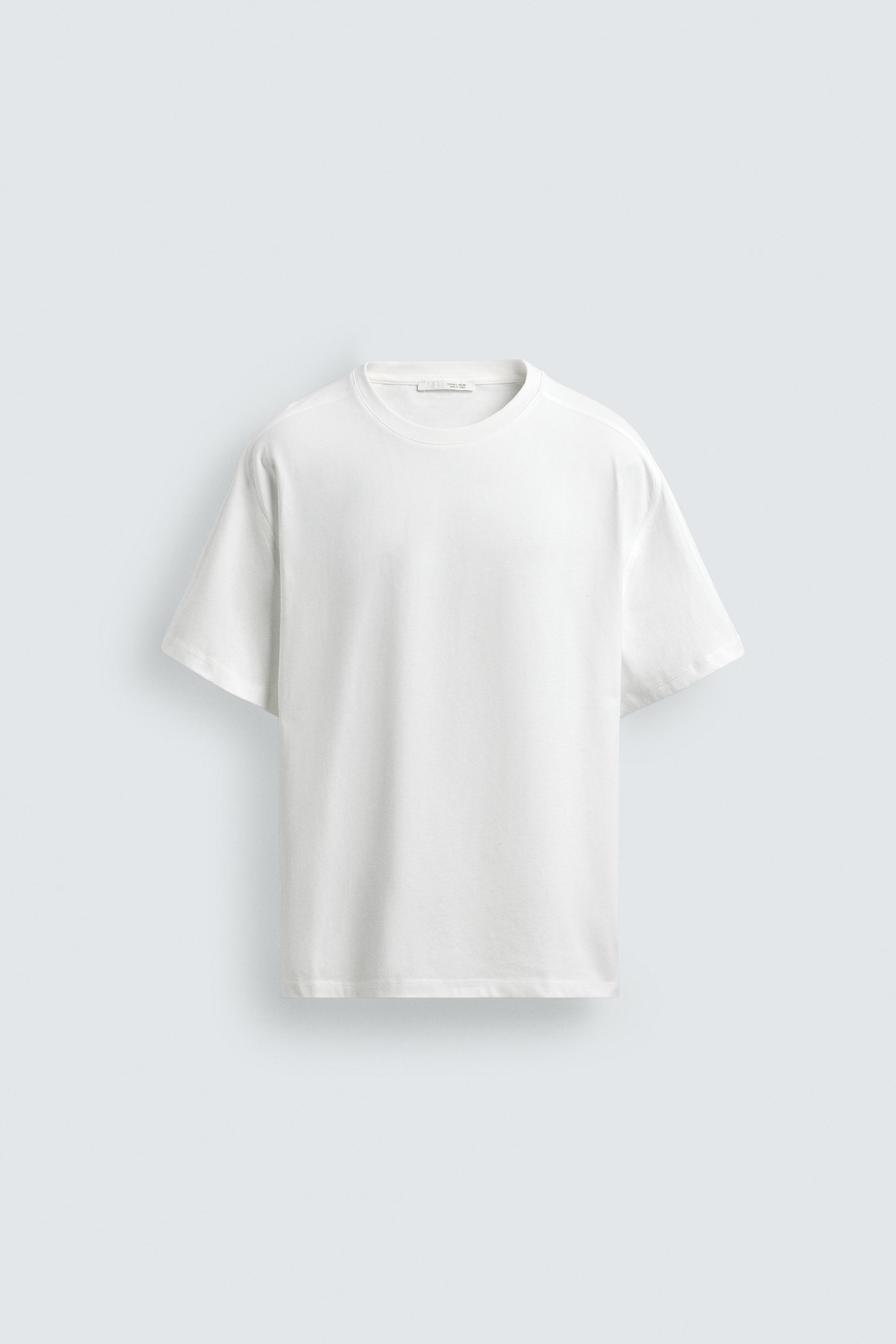 T-SHIRT RELAXED FIT À COUTURES