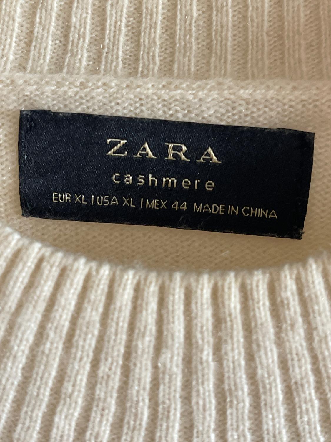 PLAIN KNIT 100% CASHMERE SWEATER - Image 2