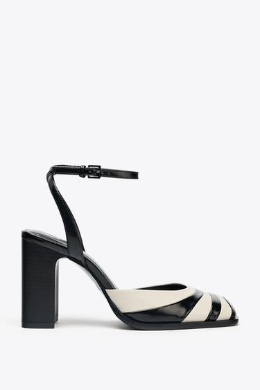 HEELED SHOES WITH STRAP - Multicoloured by Zara - Image 0
