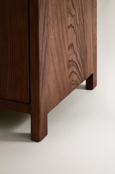 ELM WOOD STORAGE UNIT - Brown by Zara - Image 3