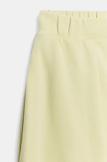PANTALON INTERLOCK - Citron vert clair de Zara - Image 7