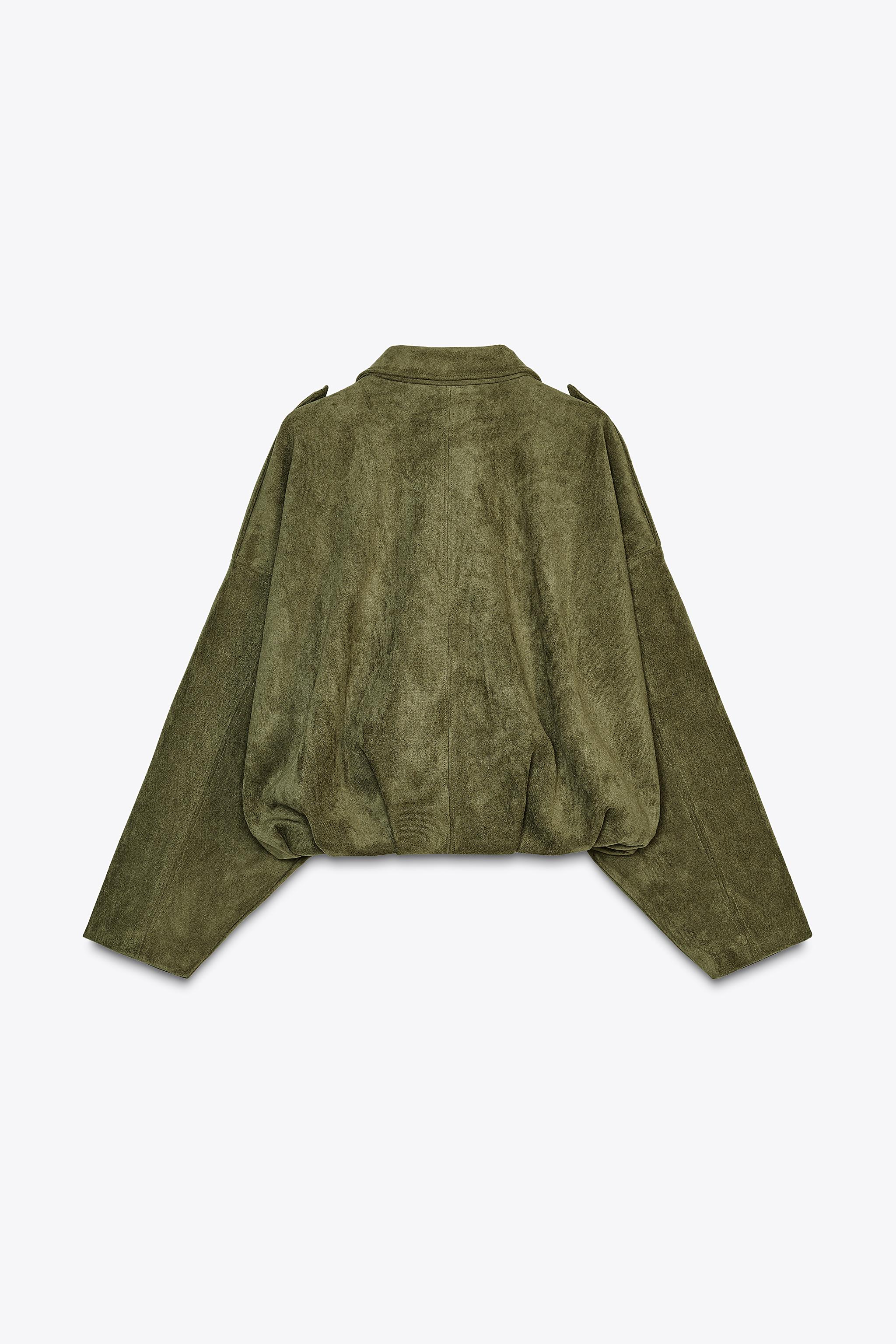 FAUX SUEDE JACKET