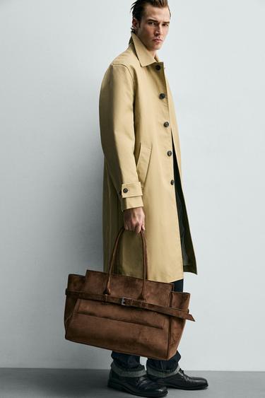 BELT DETAIL HANDBAG - Brown by Zara - Image 1