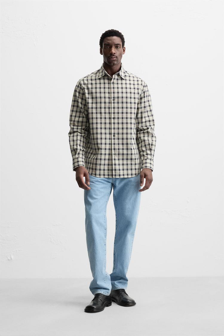 Sobrecamisa Zara Camisas De Cuadros Sobrecamisa Camisa De Cuadros Zara  Sobrecamisa Cuadros ZARA Market