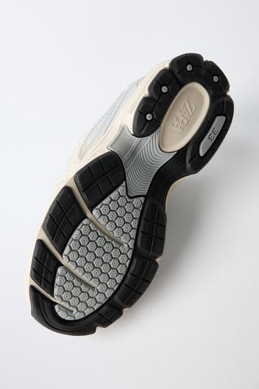 BASKETS SPORTIVES FANTAISIE - Argent de Zara - Image 7