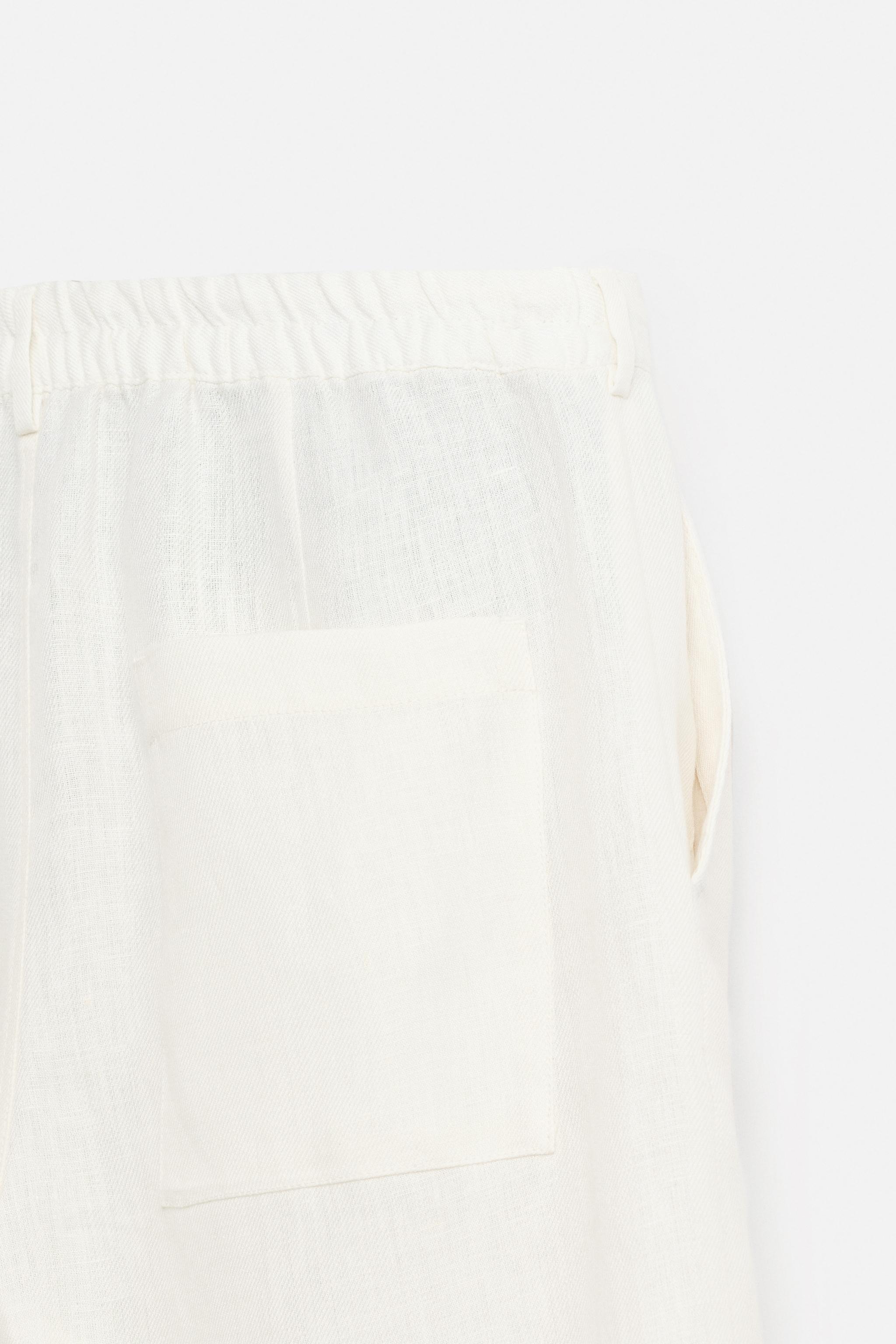 PANTALON 100 % LIN