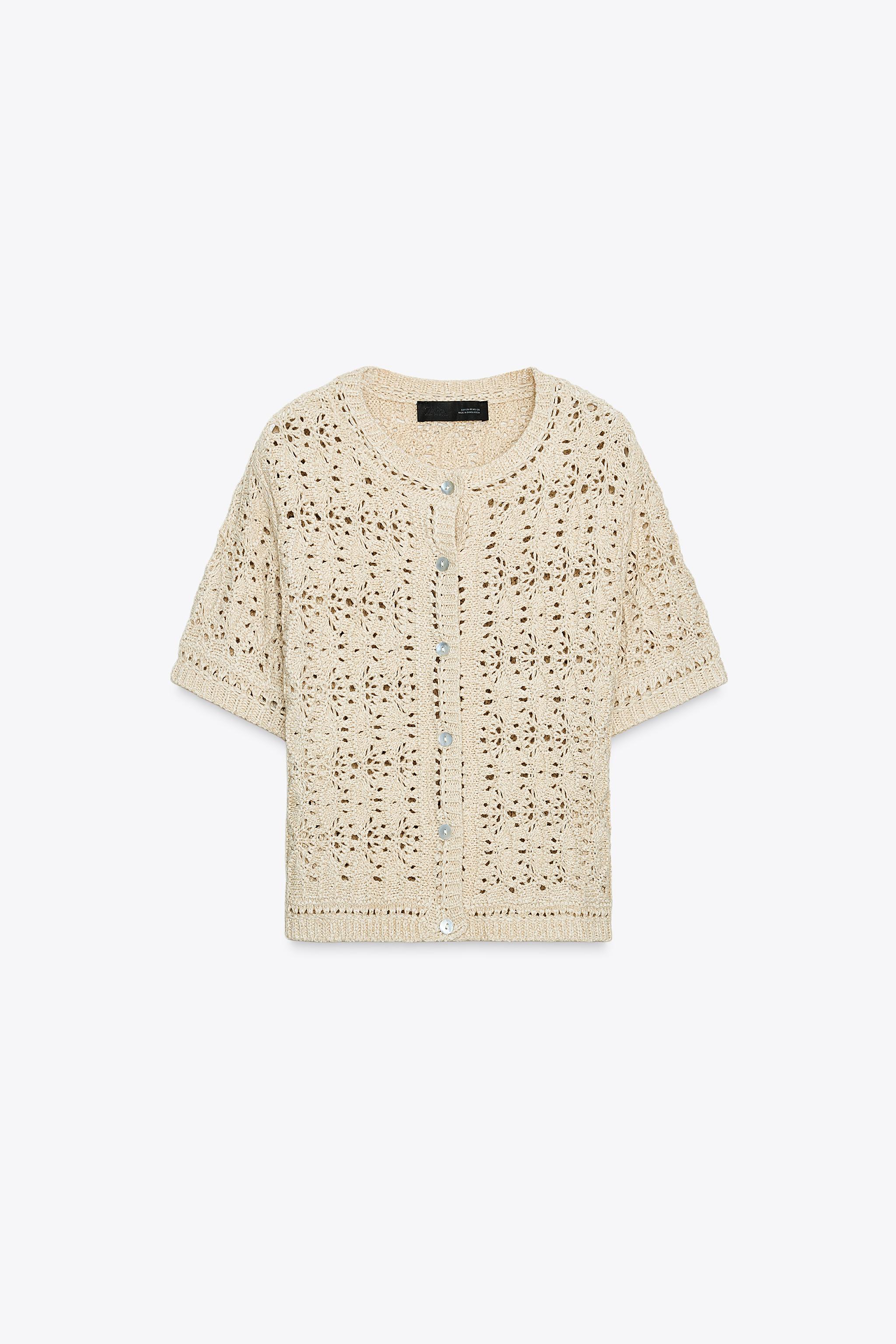 OPEN KNIT CARDIGAN