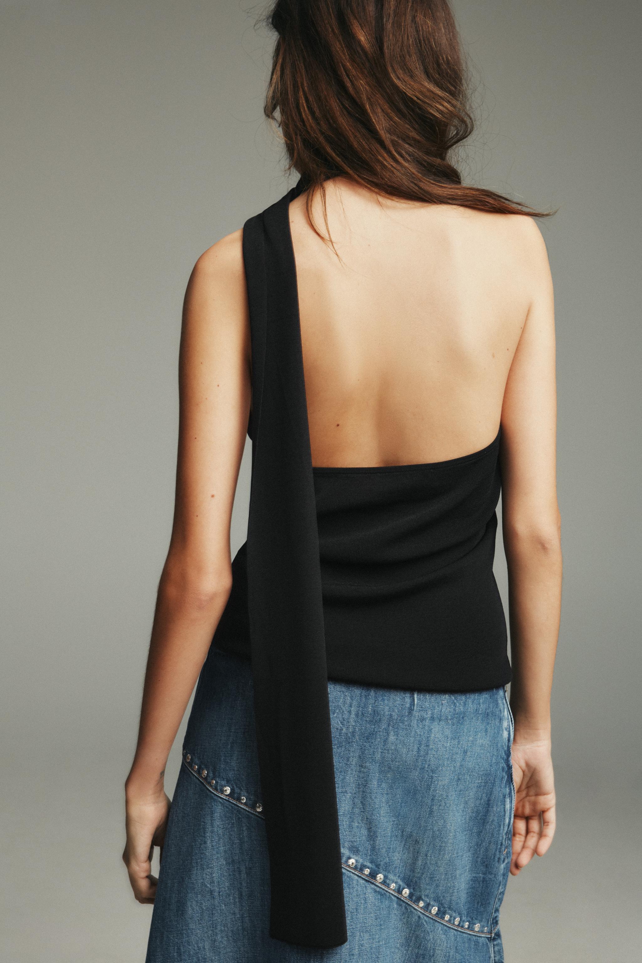 MULTI-POSITION KNIT TOP - Black | ZARA South Africa