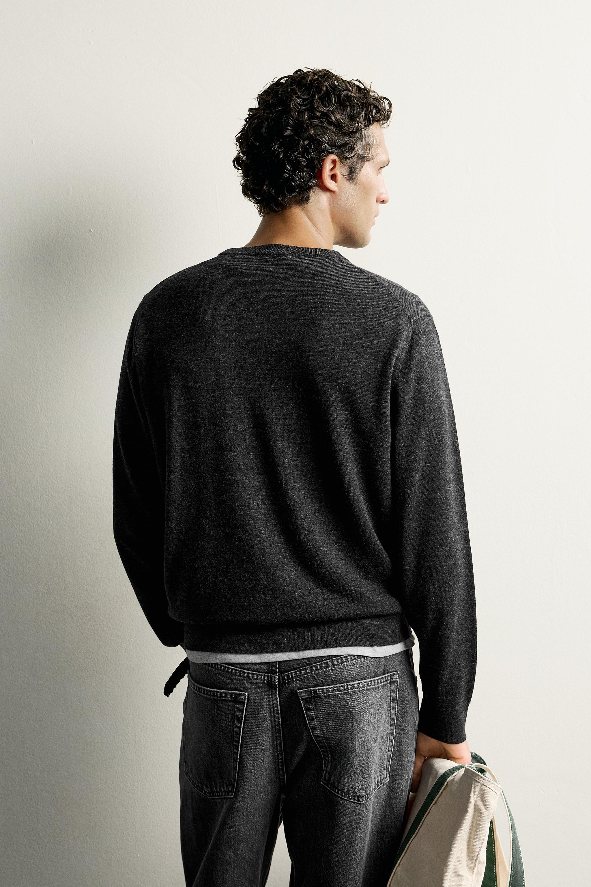 100% WOOL REGULAR FIT JUMPER