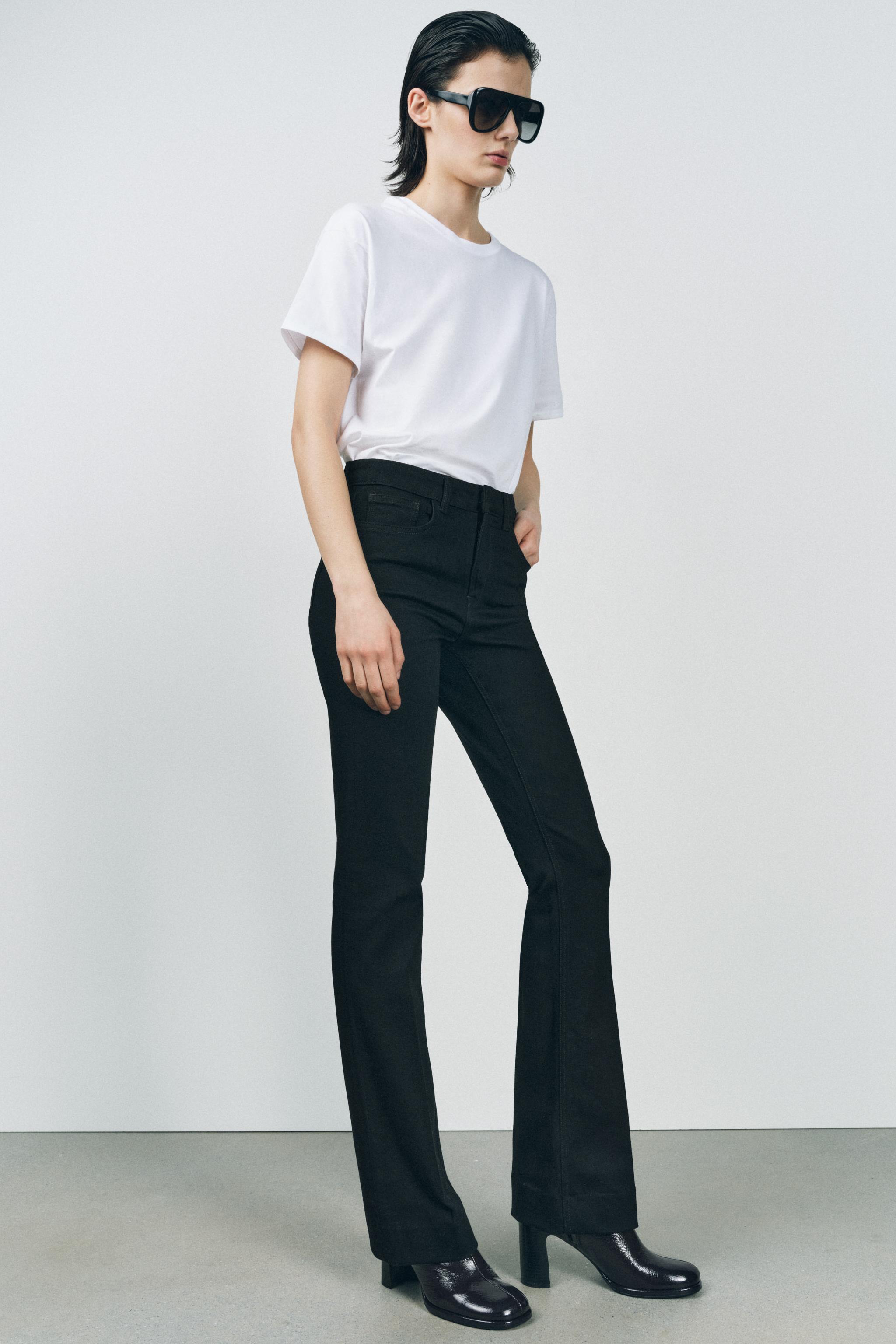 MID-RISE BOOTCUT JEANS ZW COLLECTION - Black | ZARA United MID-RISE BOOTCUT JEANS ZW COLLECTION - Black | ZARA United
