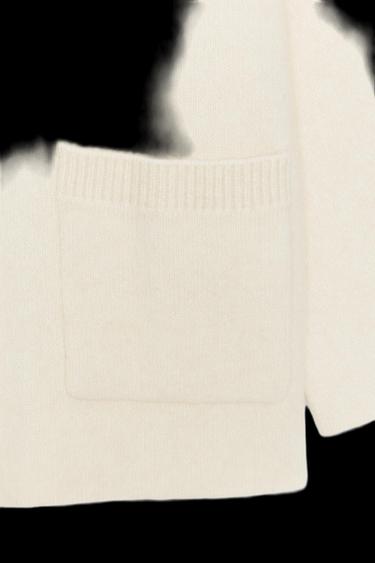 V-NECK CARDIGAN - Ecru by Zara