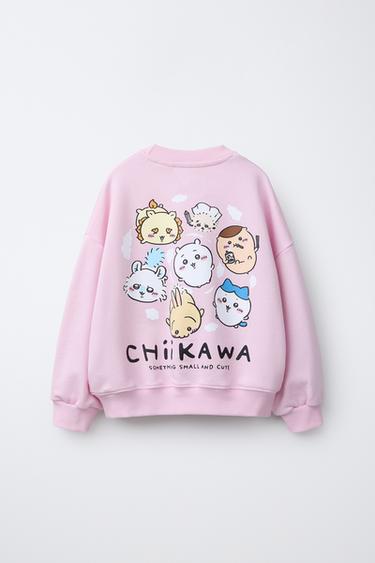 CHIIKAWA © NAGANO PRINT SWEATSHIRT - Pink by Zara