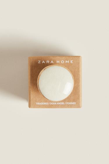 LOT BOUTONS DE PORTE CÉRAMIQUE RONDS (LOT DE 2) - Blanc de Zara - Image 5