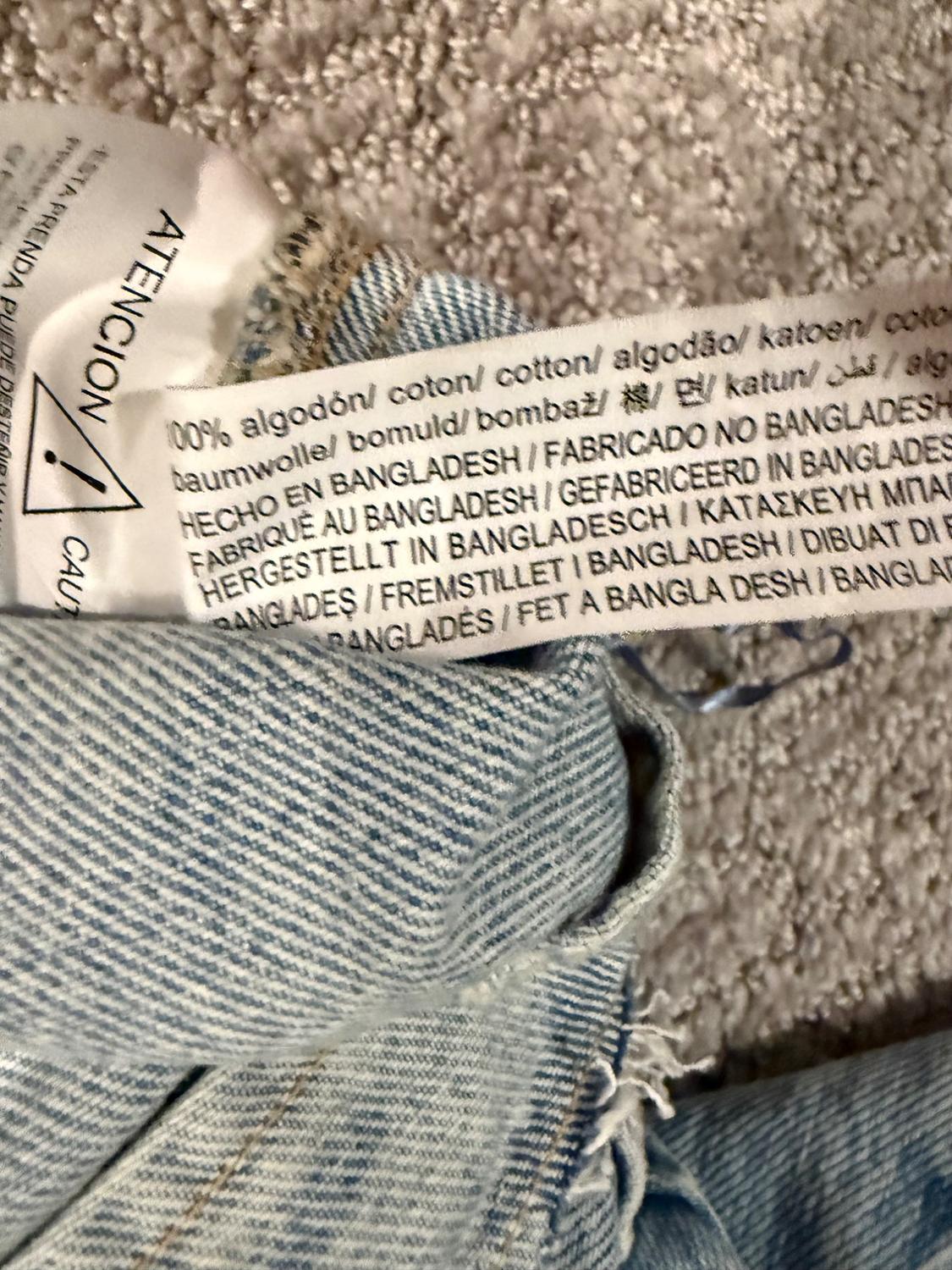 TRF STRAPLESS DENIM TOP - Image 6