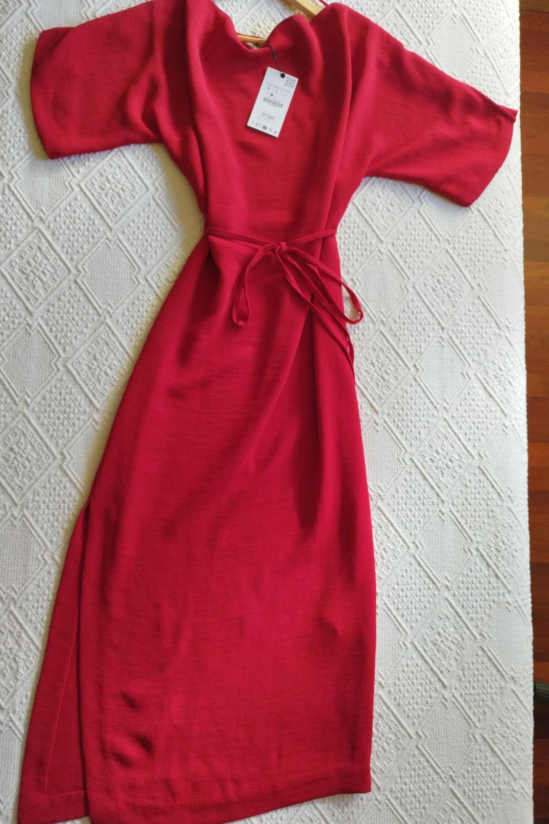 ZW COLLECTION LONG DRESS WITH BELT