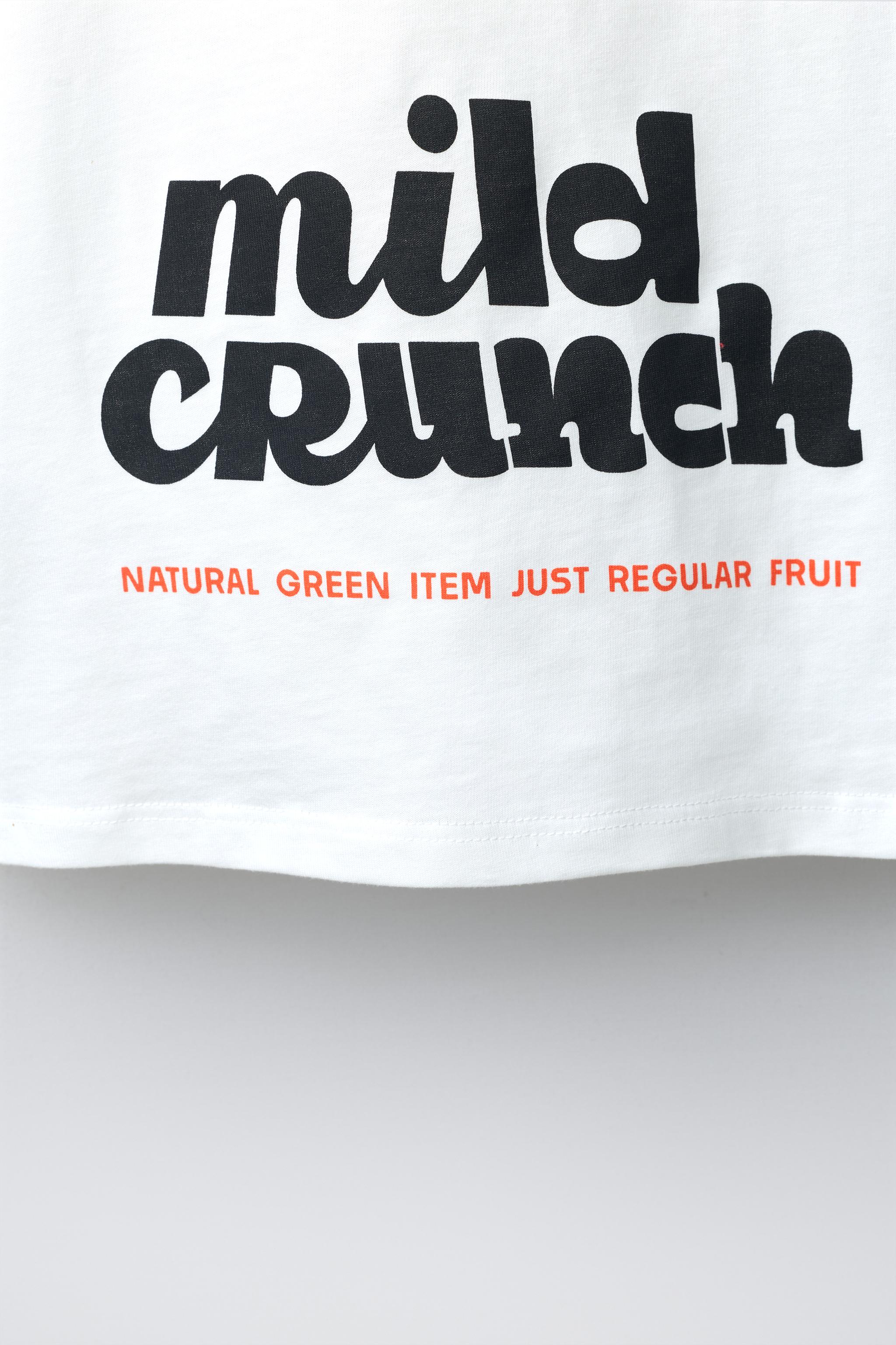T-SHIRT IMPRIMÉ POMME