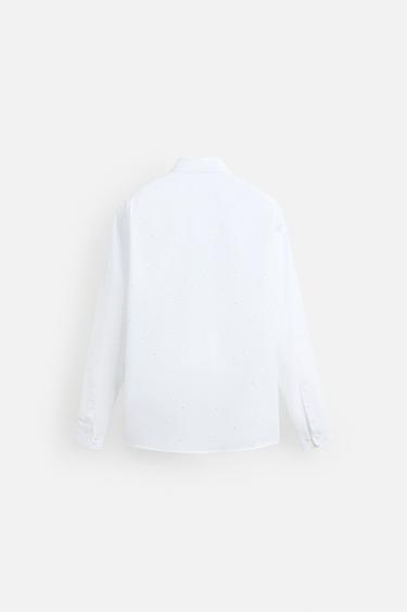 GEOMETRIC PRINT SHIRT - Printed by Zara - Image 6