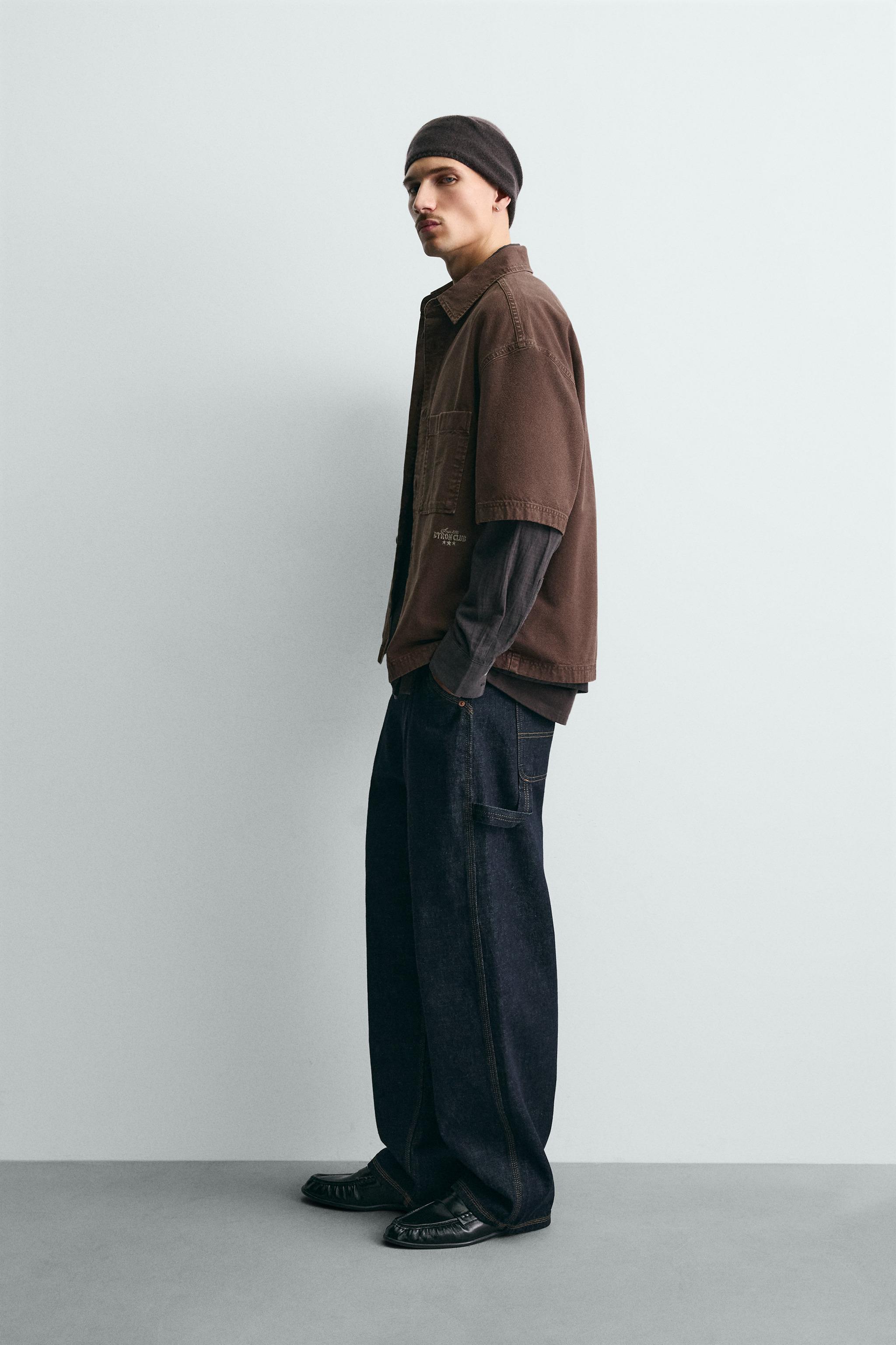 TEXTURED SHIRT WITH POCKETS