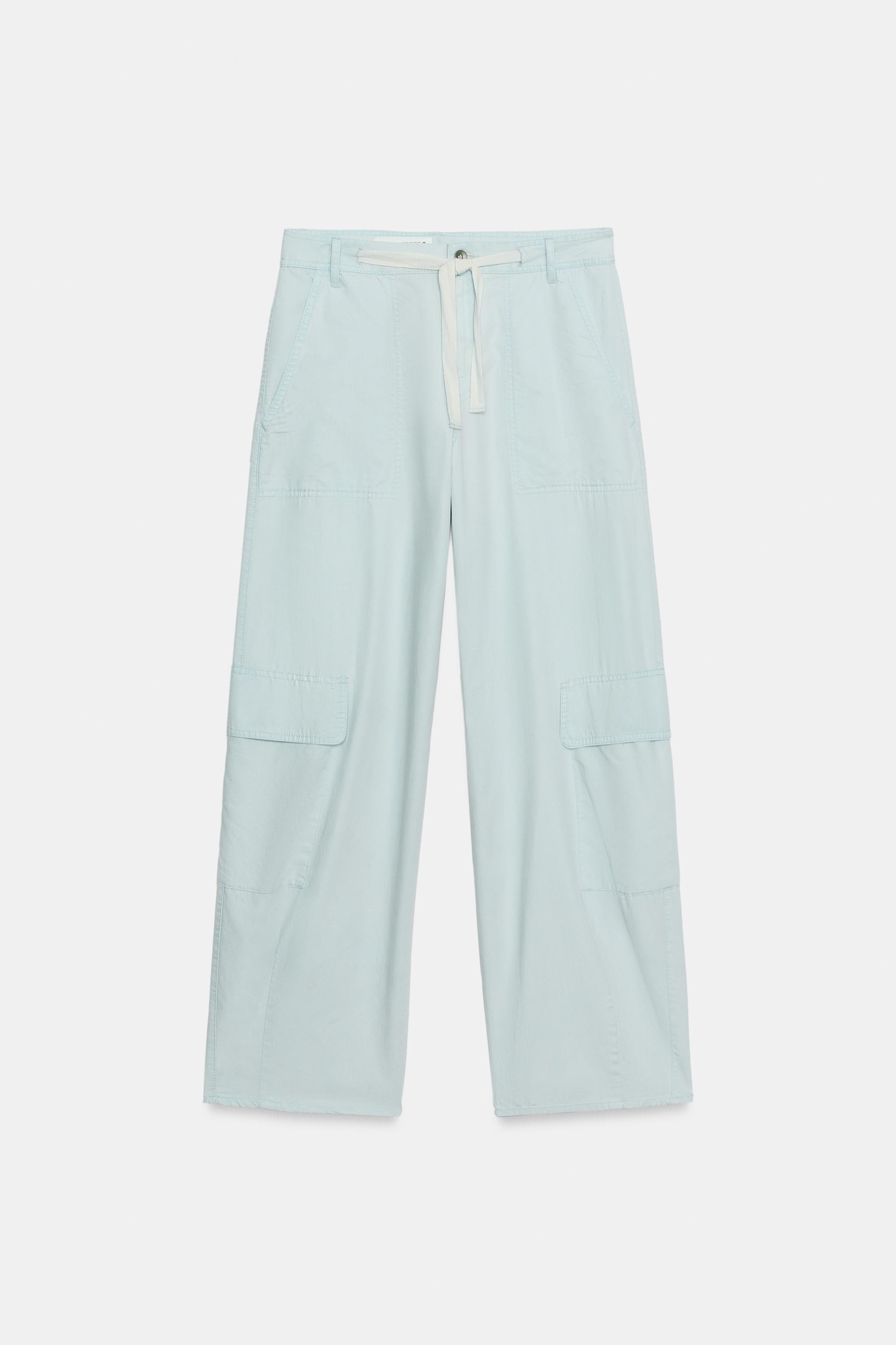 PANTALON CARGO OVERSIZE FLUIDE