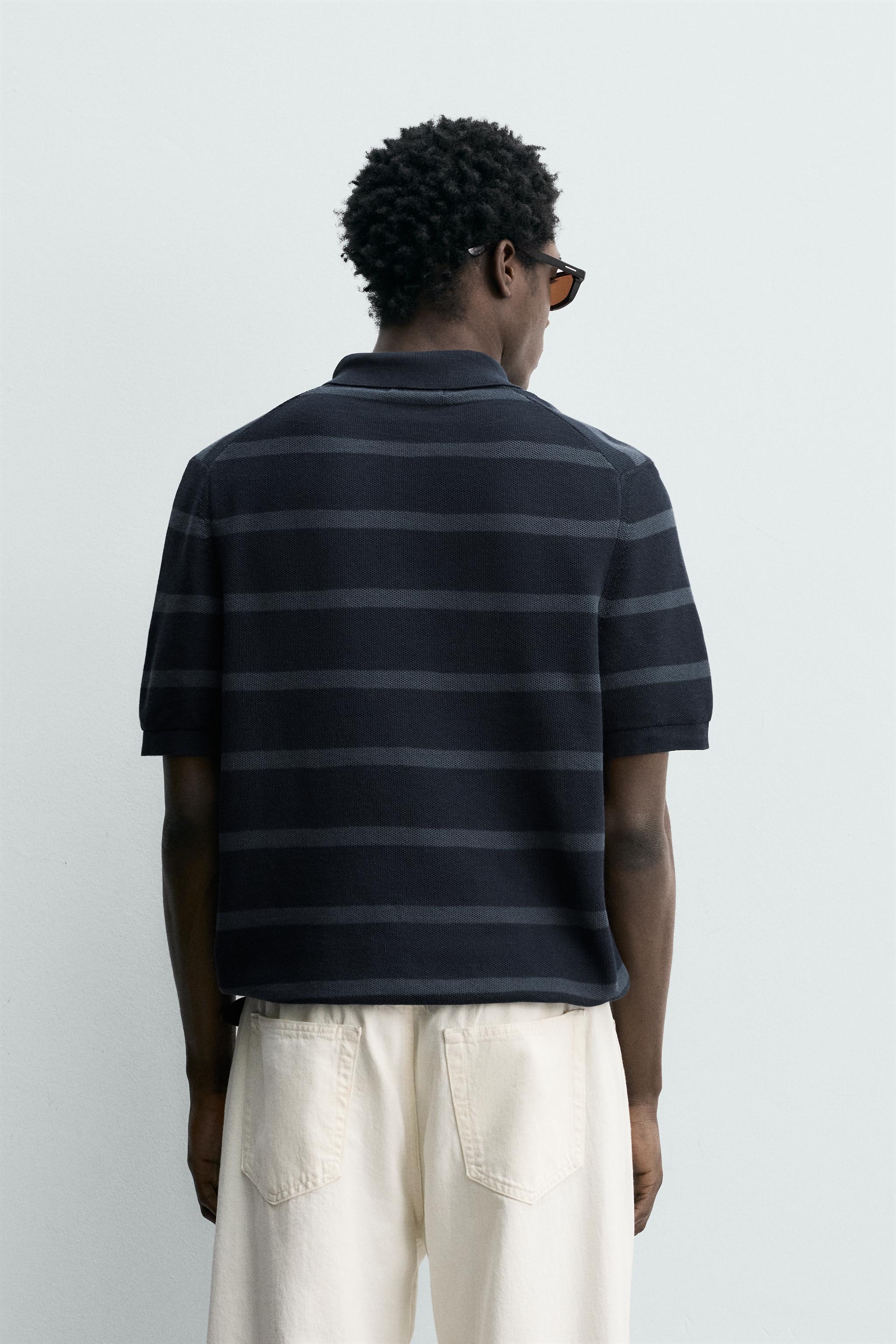 POLO REGULAR FIT EN MAILLE PIQUÉE